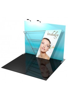 Vibe 10ft Exhibit Kit 04 Tension Fabric Displays - Vibe 10ft Exhibit Kit 04
