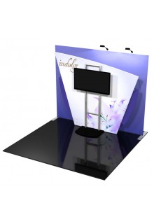 Vibe 10ft Exhibit Kit 06 Tension Fabric Displays - Vibe 10ft Exhibit Kit 06
