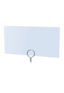 Optional 2.5 inch diameter wire loop holder Wire loop sign holder to use with bag stand