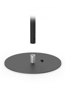 11 inch round base, black 11-inch black round base for shopping bag stand