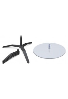 Travel base and Round base Shopping Bag Holder straight arms with travel base