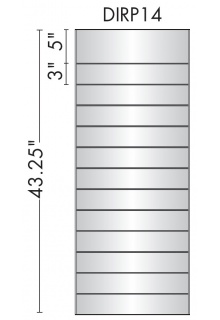 DIRP 14 Curved changeable directory signs