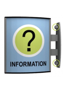 Decorative nut cap should be tighten by hand only Decorative nut cap on wall brackets