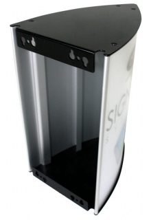 Graphic visible from two directions Graphic visible from two directions